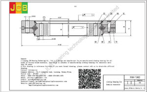 slewing bearing for komatsu excavator PC60-7 tooth 80