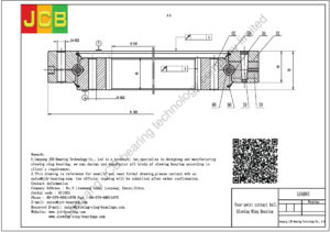 slewing bearing for lonking excavator LG6085